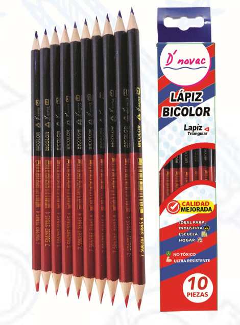 Imagen de Lápiz Bicolor delgado